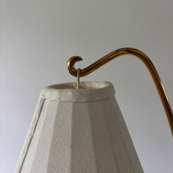 Image 1 of Rare lampadaire design Hans Bergström (attr.), Suède, années 1950