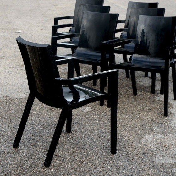 Set 10 Sedie Driade Deville Sedia Poltroncina By Christophe Pille – Poltrone, Plastica (photo 8 of 13)