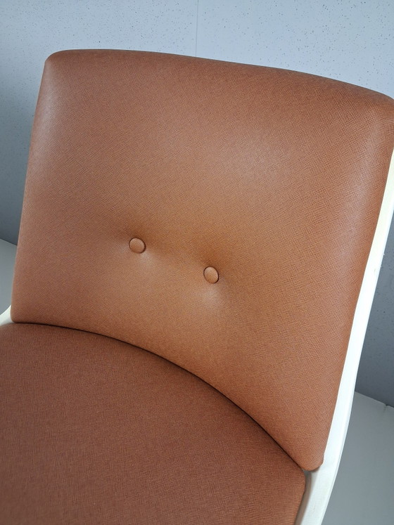 Image 1 of 4 x Vintage Design Swivel Chairs by Jean-Paul Emonds-Alt, Belgium 1970s