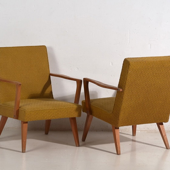 Poltrone vintage (c.1950). Set di 2 pezzi – Wood (photo 4 of 40)