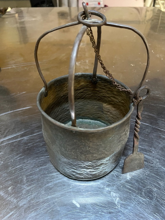 Antique Scaldino – Decorative Objects, Iron, Copper (photo 7 of 7)