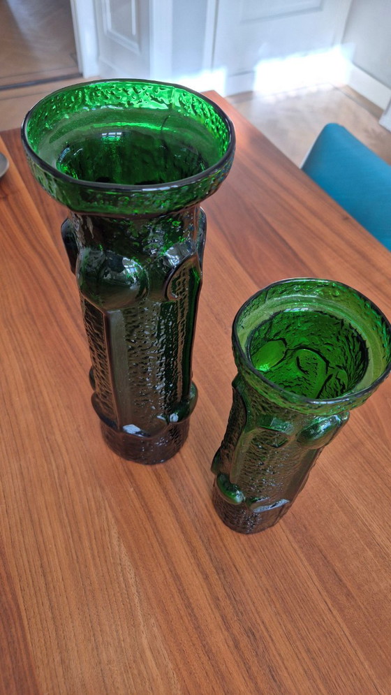 Image 1 of Two beautiful Stelvia vases, resemble Nanny Still