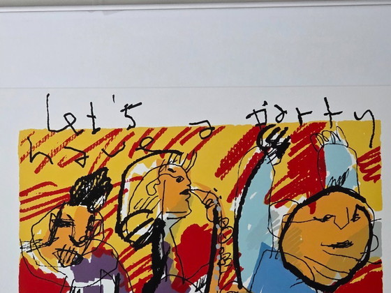 Image 1 of Herman Brood - Let's have a party - E/A 28/50 - Hand signed