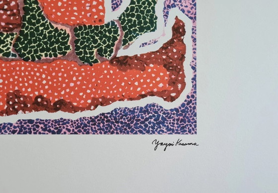 Image 1 of Dopo Yayoi Kusama, Has Left, litografia, anni '90