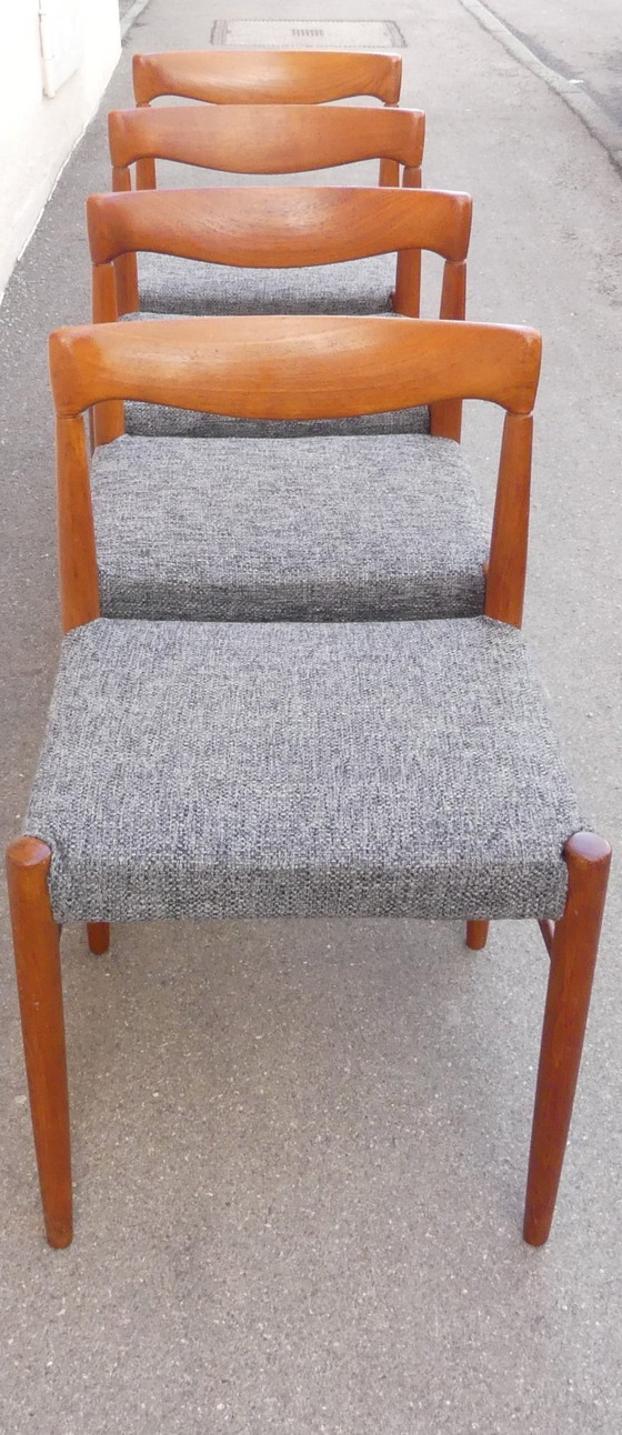 Image 1 of 4 sedie da pranzo Bramin H.W. Klein, teak