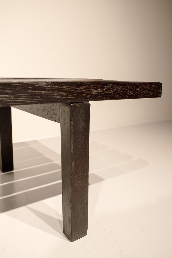 Image 1 of Banco de listones de mediados de siglo