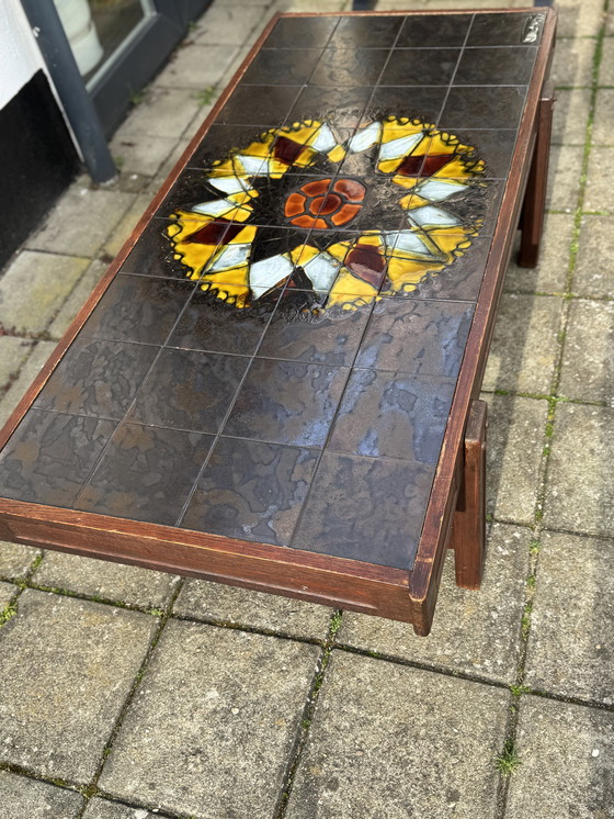 Image 1 of J. Belarti Brutalistisch inspirierter Couchtisch