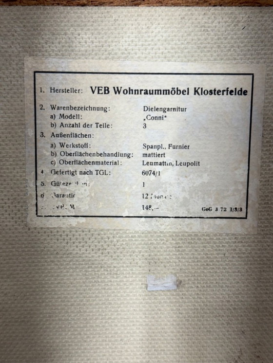 Image 1 of Cassettiera di metà secolo Armadio da corridoio Armadio vintage