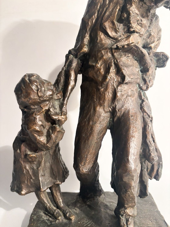 Bronze Sculpture of Two Figures 'I Capricci' by Edmondo Furlan, 1960s (photo 5 of 14)