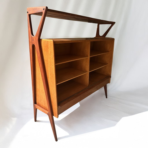 Meuble de bar Louis Paolozzi, années 1950