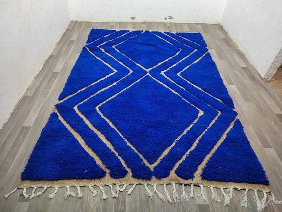 Tappeto blu decorato a mano 250cm x 200cm – Tappeti, Wool, Bohemian (photo 10 of 10)