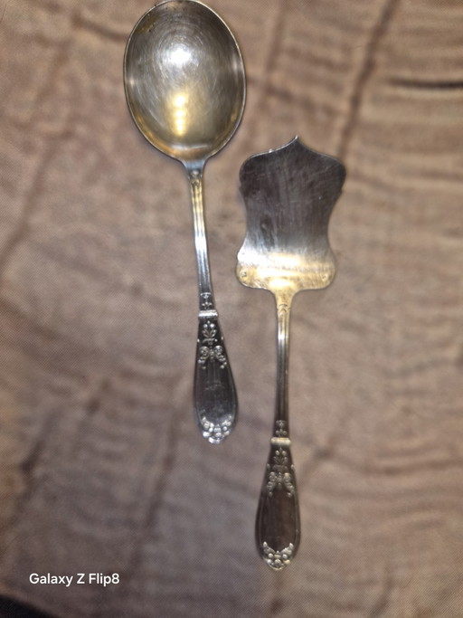 Ginger/fruit/cheese place setting – besteksets, Silver (photo 2 of 5)
