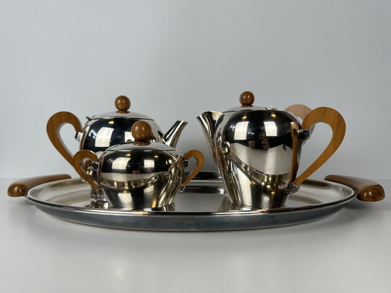 Image 1 of Alessi versilbertes Kaffee-/Teeset