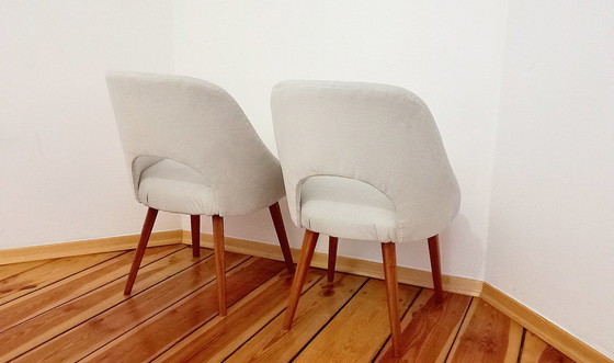 Image 1 of Vintage fauteuils, Tsjecho-Slowakije, 1960S, set van 2