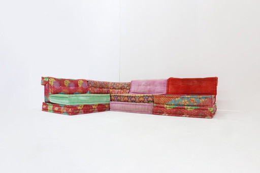 Roche Bobois Mah Jong sofa Kenzo Takada design by Hans Hopfer ,set of 12
