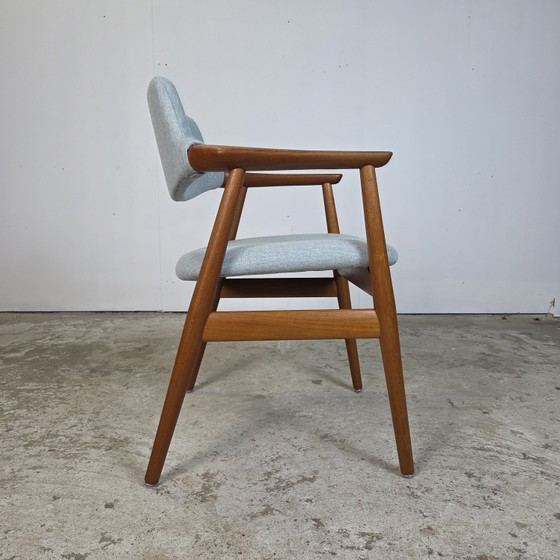 Image 1 of Glostrup, GM11 vintage jaren 60 Deense armstoel teak Scandi
