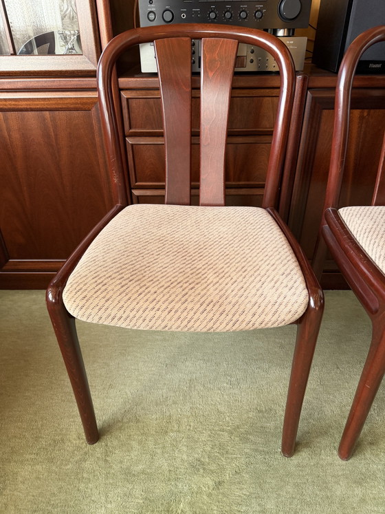Image 1 of 6x "Asiana" chairs designed by Oswald J. Beck for Casala