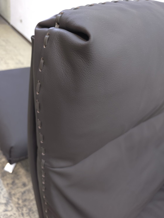 Image 1 of De Sede DS 31 Designersessel Lederhocker Drehsessel Desede Top Braun