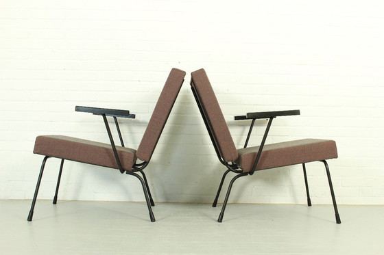 Image 1 of Juego de 2 sillones 1407 de Wim Rietveld para Gispen