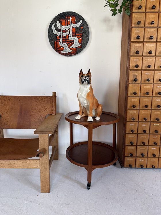 Image 1 of Vintage ceramic Boxer, Italy '60