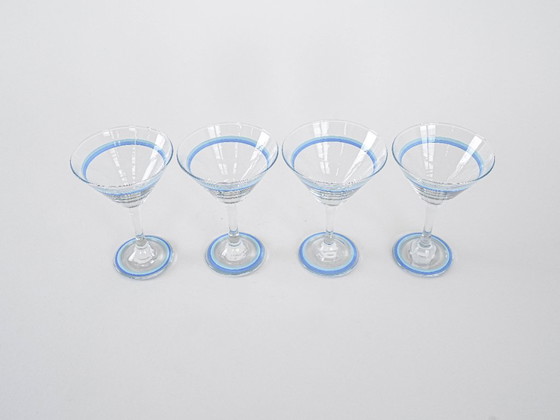 Image 1 of Set of martini glasses, Danish design, 1970s, manufactured in Denmark
