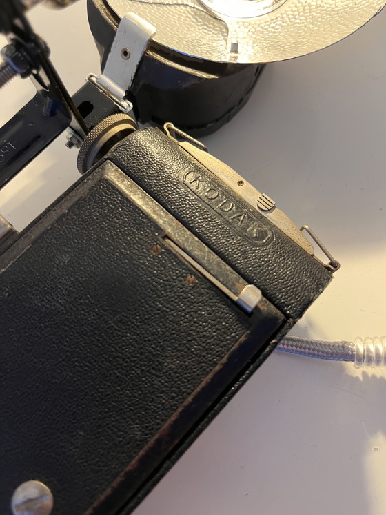 Image 1 of Lamp van balgcamera uit jaren veertig 