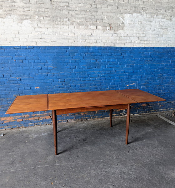 Image 1 of Danish vintage teak dining table- J.L Møller møbelfabrik
