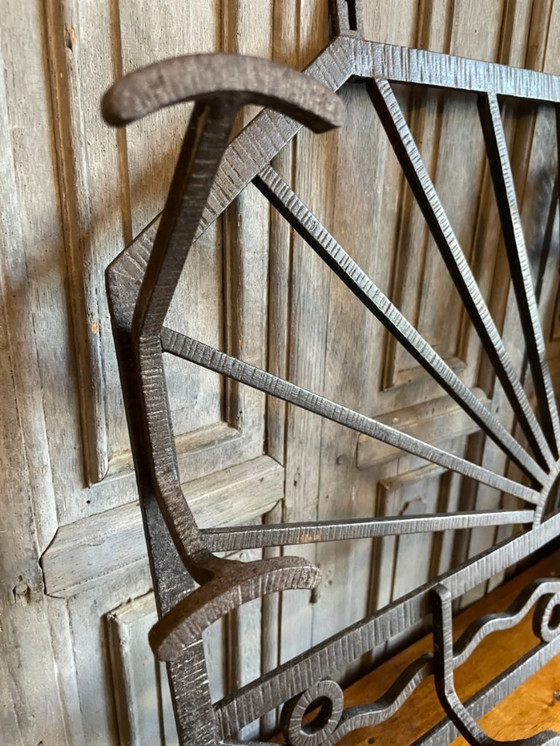 Image 1 of Wandgarderobe, Art-déco-Stil, 1930er Jahre, Französisch