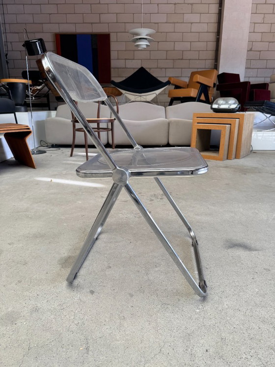 Chaise pliante Anonima Castelli Plia, Giancarlo Piretti – Chaises pliantes, Métal, Plastique (photo 11 of 11)