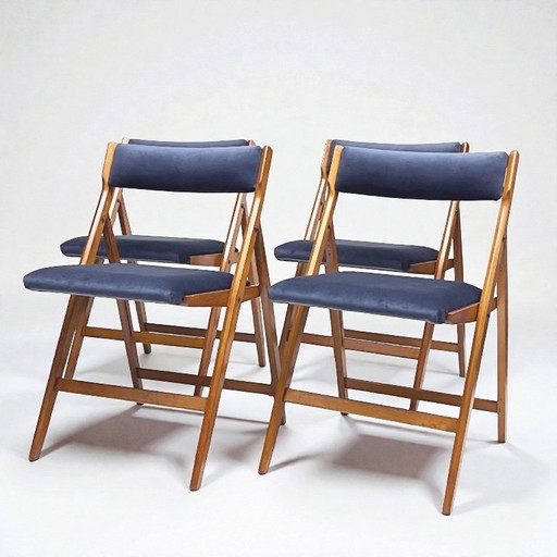 Sillas Eden de Gio Ponti para Fratelli Reguitti, década de 1960, juego de 4