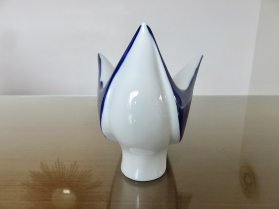 Image 1 of Paloma "sargadelos" in ceramica, colomba, Spagna, anni '70 '80