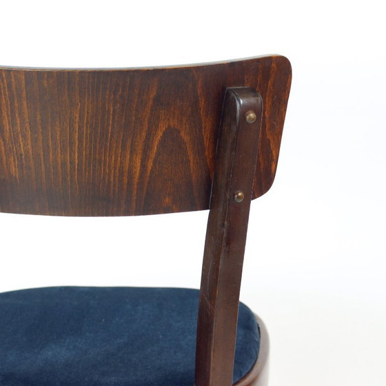 Image 1 of Ensemble de quatre chaises de salle à manger Tatra, Tchécoslovaquie, années 1950