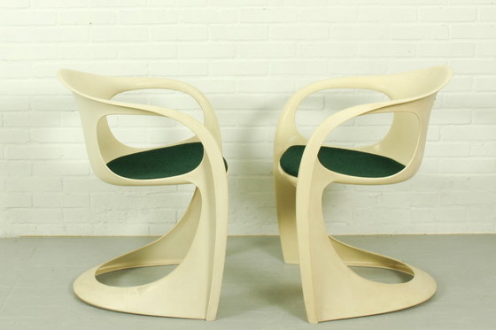 Image 1 of Pair of Casalino Armchairs by Alexander Begge for Casala – Space Age Design (1970s)
