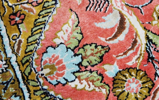 Image 1 of Original Echte Reine Seide Hereke 125 X 78 Cm Top Zustand