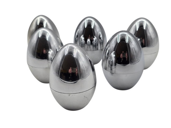 Image 1 of Law of 6 vintage egg cups/warmers