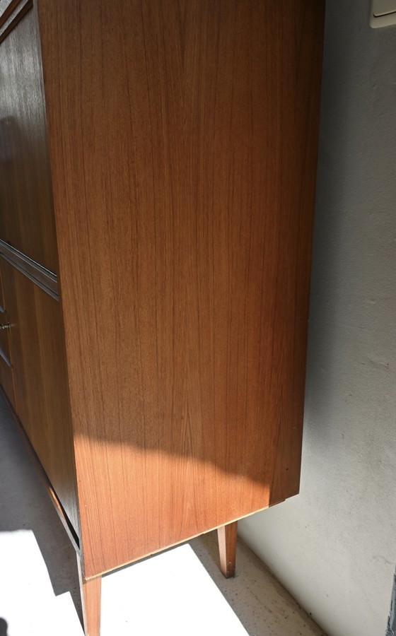 Vintage Teakhouten Highboard / Dressoir ‘60 Deens Design – High boards, Wood (photo 3 of 8)