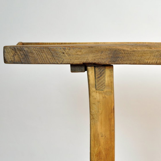 Table de travail en chêne, vers 1920 – Iron, Wood (photo 11 of 13)