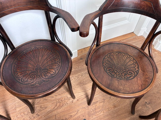 6x Poltrone stile Thonet – Legno (photo 11 of 18)