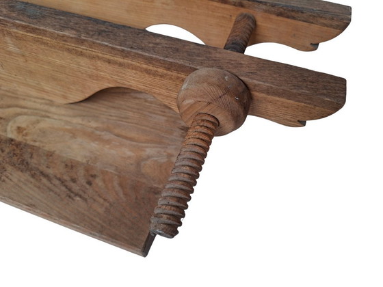 Image 1 of Soporte para jamón de madera maciza – Artesanía tradicional