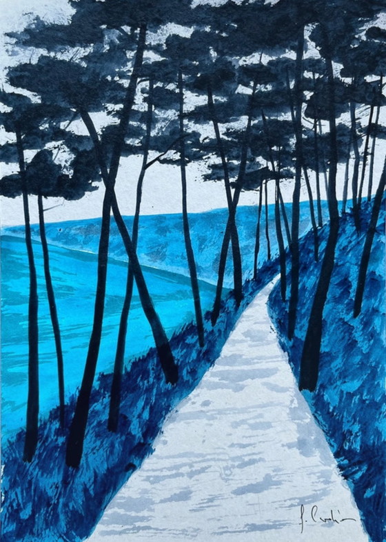 Image 1 of Artist's sketch 21x15cm.