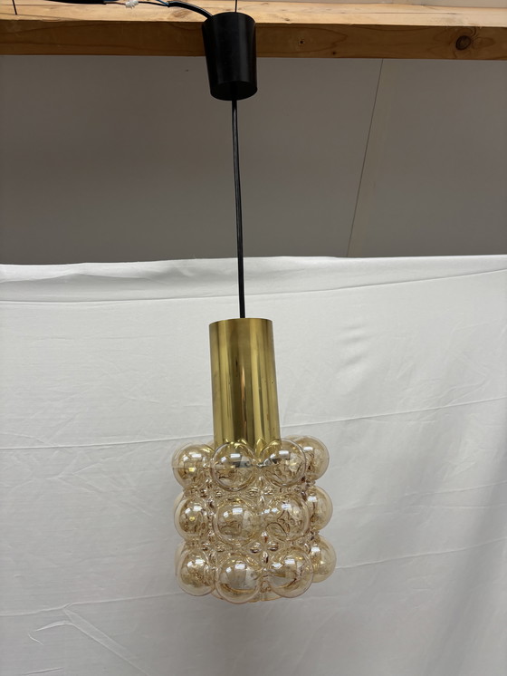 Image 1 of Suspension vintage Helena Tynell, lampe bulle design 1960