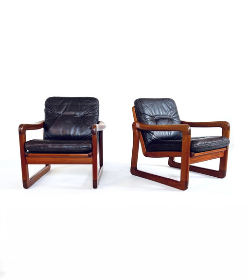 Set of 2 vintage armchairs, EMC Furniture '70