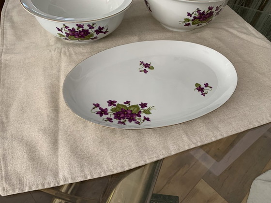 Henneberg Porcelain 1777 Dinner Set, 1960s, Set of 3 – Crockery, Vintage (photo 2 of 9)