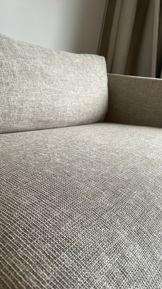 Image 1 of Montis Axel Japandi beige 3,5 posti con pouf appena rivestito