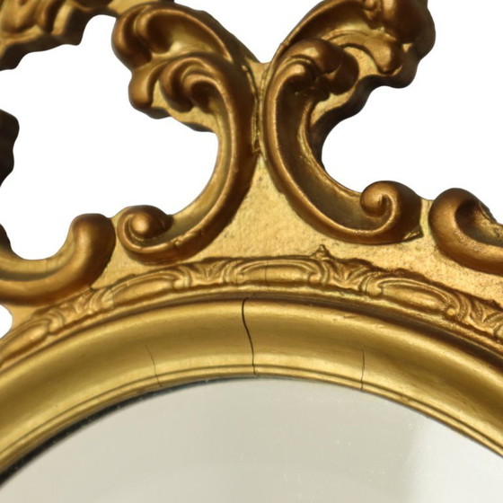 Image 1 of Vergulde Deknudt Rococo Stijl Spiegel 