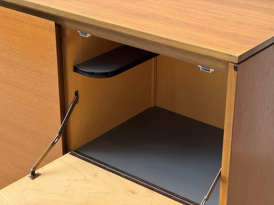 Image 1 of Credenza alta svizzera di metà secolo con vano bar in teak, anni '60