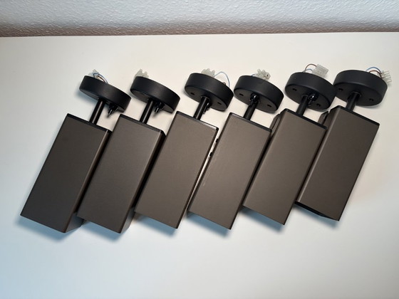 6x STAFF square spotlights, vintage 70s style, with on/off switch – Spot lights, Metal (photo 10 of 13)