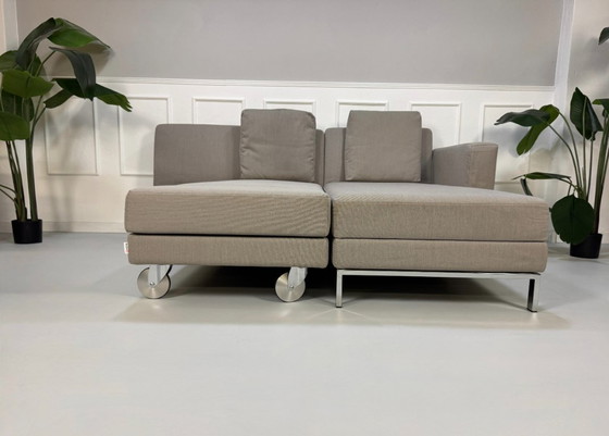 Image 1 of Brühl Fourtwo Sofa Stoffen Slaapbank Four Two Grijs Dagbed