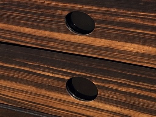 Vintage Rosewood Chest of Drawers | Sculptural Mid-Century Design | 5 Drawers, Brown (photo 5 of 5)