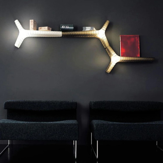 Image 1 of Foscarini YET lichtgevende wandplank boekenplank setprijs